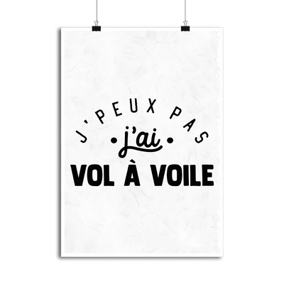 Affiche j'peux pas j'ai vol à voile 2