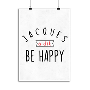 Affiche jacques a dit be happy