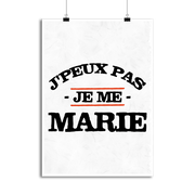 Affiche je me marie 2
