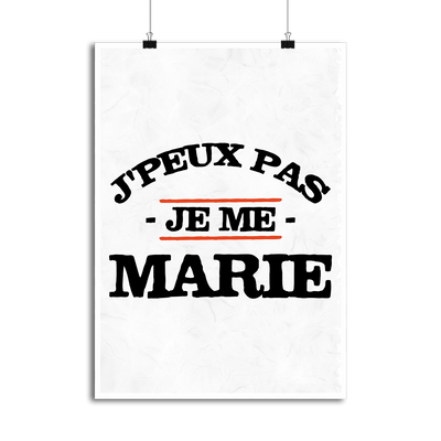 Affiche je me marie 2