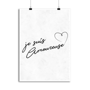 Affiche je suis amoureuse