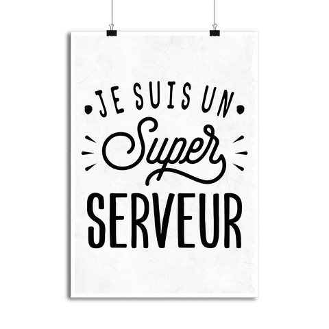 Affiche je suis un super serveur