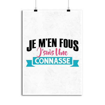 Affiche je suis une connasse