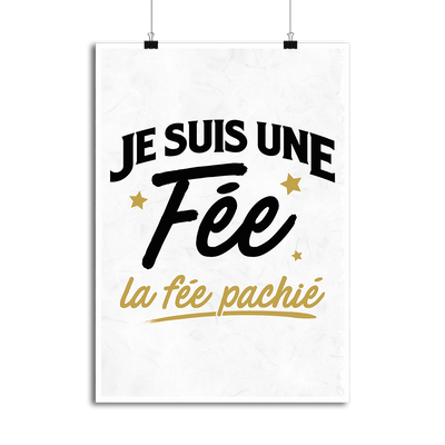 Affiche je suis une fée