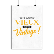 Affiche je suis vintage 2
