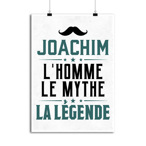 Affiche joachim l'homme le mythe la légende