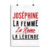 Affiche joséphine la femme la reine la légende