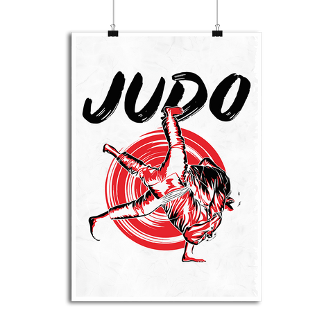 Affiche judo fan