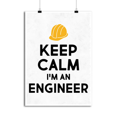 Affiche keep calm engineer
