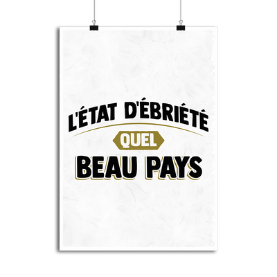 Affiche l'état d'ébriété