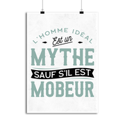 Affiche l'homme idéal est mobeur