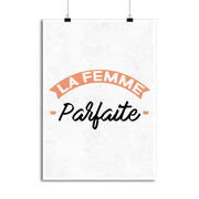 Affiche la femme parfaite