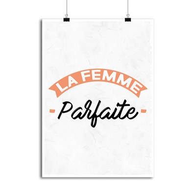 Affiche la femme parfaite