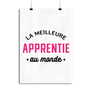 Affiche la meilleure apprentie au monde