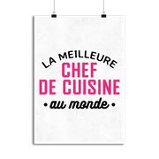 Affiche la meilleure chef de cuisine au monde
