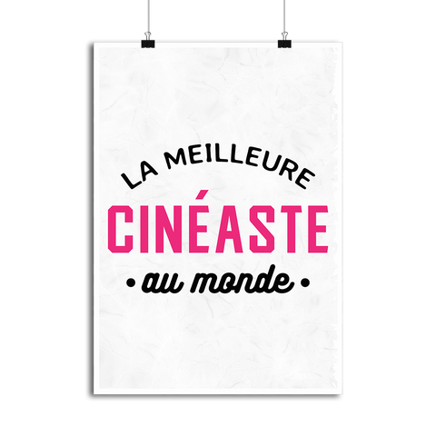 Affiche la meilleure cinéaste au monde