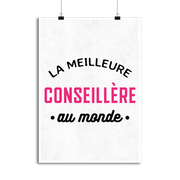 Affiche la meilleure conseillère au monde