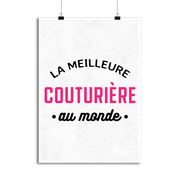 Affiche la meilleure couturière au monde