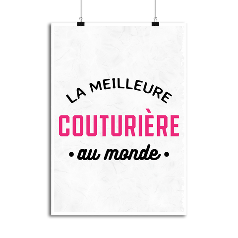 Affiche la meilleure couturière au monde