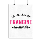 Affiche la meilleure frangine au monde