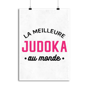 Affiche la meilleure judoka au monde