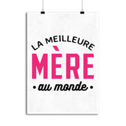 Affiche la meilleure mère au monde