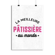 Affiche la meilleure pâtissière au monde
