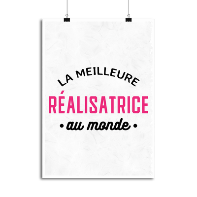 Affiche la meilleure réalisatrice au monde