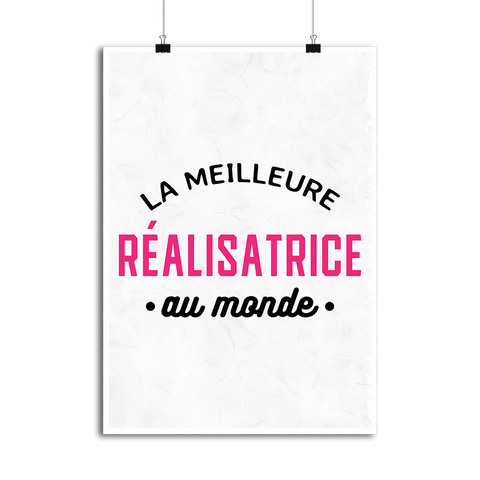 Affiche la meilleure réalisatrice au monde