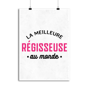 Affiche la meilleure régisseuse au monde