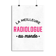 Affiche la meilleure radiologue au monde