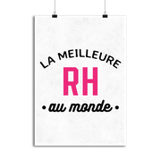 Affiche la meilleure rh au monde
