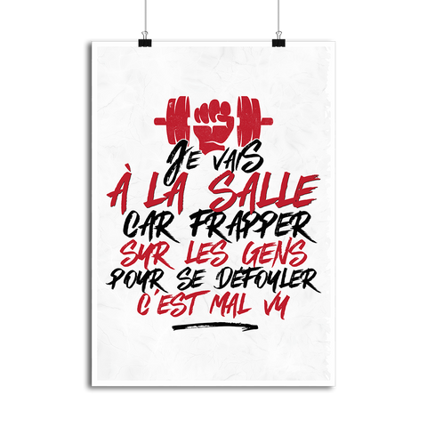 Affiche la salle pour me défouler