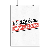 Affiche le beau père-fection
