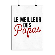 Affiche le meilleur des papas