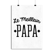 Affiche le meilleur papa