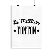 Affiche le meilleur tonton
