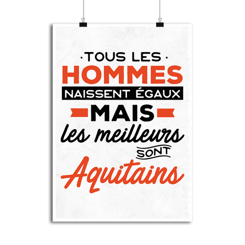 Affiche les meilleurs sont aquitains