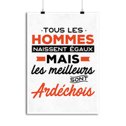 Affiche les meilleurs sont ardechois