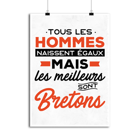 Affiche les meilleurs sont bretons