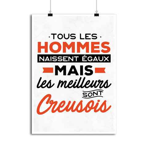 Affiche les meilleurs sont creusois