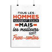 Affiche les meilleurs sont franc comtois