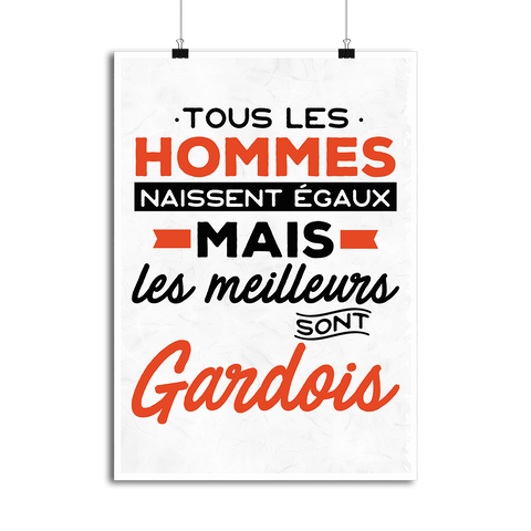 Affiche les meilleurs sont gardois