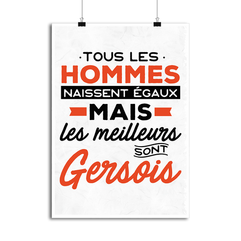 Affiche les meilleurs sont gersois