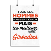 Affiche les meilleurs sont girondins
