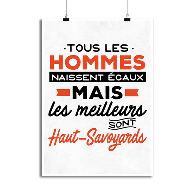 Affiche les meilleurs sont haut savoyards