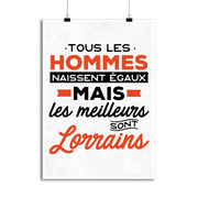 Affiche les meilleurs sont lorrains