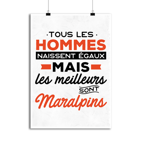 Affiche les meilleurs sont maralpins