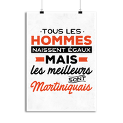 Affiche les meilleurs sont martiniquais