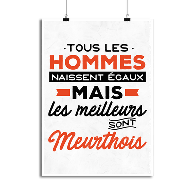 Affiche les meilleurs sont meurthois